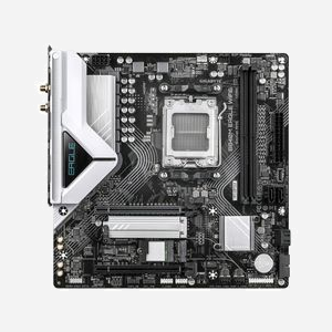 Carte mère GIGABYTE B840M EAGLE WIFI6 – Socket AM5 pour AMD Ryzen 9000, VRM 5+2+2 phases, DDR5 7600 MHz (O.C.), 1x M.2 PCIe 4.0 + 1x M.2 PCIe 3.0, Wi-Fi 6, LAN 2.5 GbE, USB 3.2 Gen 1 - Miniature 2