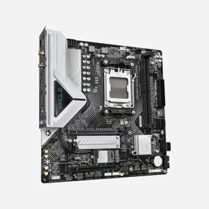 Carte mère GIGABYTE B840M EAGLE WIFI6 – Socket AM5 pour AMD Ryzen 9000, VRM 5+2+2 phases, DDR5 7600 MHz (O.C.), 1x M.2 PCIe 4.0 + 1x M.2 PCIe 3.0, Wi-Fi 6, LAN 2.5 GbE, USB 3.2 Gen 1 - Miniature 3