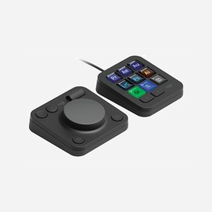 Logitech MX Creative Console Graphite - Clavier Bluetooth/USB - Batterie Alcaline - Compatible Windows/macOS - Câble USB Type-C inclus - Réf: 920-012931 - Miniature 5