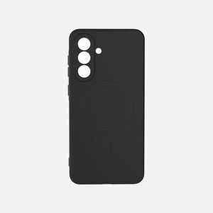 BIG BEN COVSILIMAGGA56B Housse Noire MagSafe pour Samsung Galaxy A56 (6.7") Silicone & Microfibre - Protection Chocs et Rayures