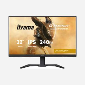 Écran PC iiyama G-MASTER GB3290QSU-B1 31.5" (80 cm) Quad HD 2560x1440 LED 16:9 178°/178° avec haut-parleurs intégrés, hub USB 3.2 Gen 1 et montage VESA réglable en hauteur noir - Miniature 4
