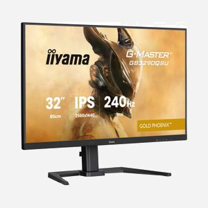 Écran PC iiyama G-MASTER GB3290QSU-B1 31.5" (80 cm) Quad HD 2560x1440 LED 16:9 178°/178° avec haut-parleurs intégrés, hub USB 3.2 Gen 1 et montage VESA réglable en hauteur noir - Miniature 5