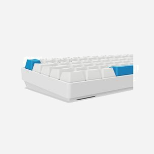 Clavier Sharkoon SGK50 S4 60% QWERTZ Blanc - Switches Gateron G Pro Yellow - Rétroéclairage LED RGB - USB - Mémoire 256 Ko - PBT - Câble 1.5m - Miniature 5