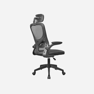 Fauteuil Ergonomique Mars Gaming MGC-ERGOPLUS Noir, Assise Rembourrée, Dossier Mesh, Accoudoirs Réglables, Support Lombaire & Tête, Inclinaison 3-18°, Charge 120kg - Miniature 4