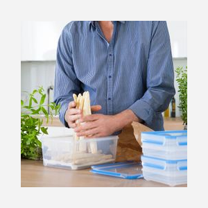 Boîte Alimentaire Rectangulaire EMSA 512888 3.7L 195x265x110mm PP/TPE, Compatible Lave-Vaisselle/Congélateur/Micro-Ondes, Sans BPA, Garantie 30 ans - Miniature 3