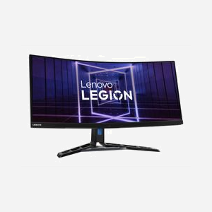 Écran PC Lenovo Legion Y34wz-30 34" (86,4 cm) WQHD 3440x1440 LED 21:9 178°/178° 11 ms USB 3.2 Gen 1 Hub haut-parleurs intégrés VESA réglable en hauteur noir - Miniature 3