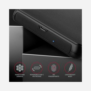 Boîtier Externe Axagon EE25-SLC pour SSD/HDD 2.5" SATA I/II/III, USB 3.2 Gen 1 Type-C, Support UASP et TRIM, Jusqu'à 5 Gbit/s, Compatible Windows/macOS/Linux - Miniature 5