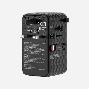 Verbatim 30186 Chargeur Secteur Universel Noir : 1x USB 2.0, 1x USB-C (Power Delivery 3.1, 70W), Charge Rapide (Quick Charge 4+, PPS), 100-250V - Miniature 4