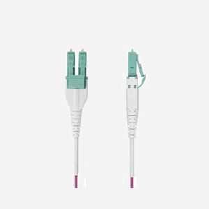 StarTech.com Câble Fibre Optique OM4 40m, Duplex LC/LC, Multimode 50/125µm, Gaine OFNR, Violet Erika, 100Gbps, LOMMF, UPC, 850/1300nm - Miniature 2