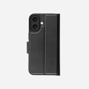 dbramante1928 Oslo Pro Folio Porte Carte Noir pour iPhone 17 (6.7") - Simili-cuir, Plastique, Compatible MagSafe, 3 Compartiments Cartes, Fermeture Magnétique - Miniature 3