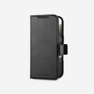 dbramante1928 Oslo Pro Folio Porte Carte Noir pour iPhone 17 Pro - Simili-Cuir, 6.7", Compatible MagSafe, 3 Compartiments Cartes, Fermeture Magnétique - Miniature 4