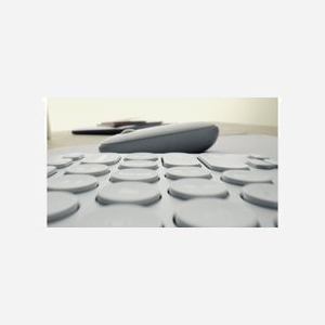 Logitech Pebble 2 Combo 920-012240 : Clavier QWERTY sans fil Bluetooth/RF 2.4GHz & Souris optique 4000 DPI pour Windows, macOS, ChromeOS, Android, iOS, iPadOS - Miniature 3
