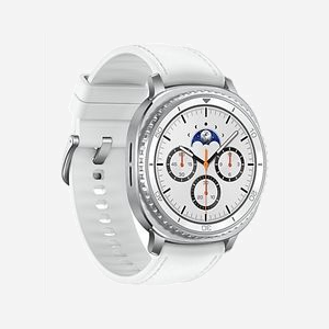 Samsung Galaxy Watch8 Classic 46mm Argent - Écran 1.3" Super AMOLED 438x438px, 2GB RAM, 64GB Flash, Exynos W1000, Bluetooth 5.3, WiFi, 4G, GPS, Wear OS - Miniature 3