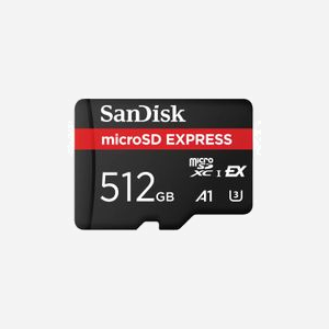 SanDisk MicroSDXC 512Go UHS-I U3, Lecture 880Mo/s, Écriture 650Mo/s, A1, Résistant aux Chocs/Rayons X/Eau, Température -25°C à 85°C - Miniature 1