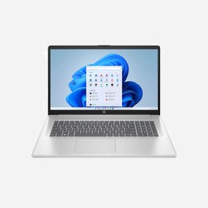 HP Ordinateur Portable 17.3" FHD IPS Intel Core i3-N305 8GB DDR4 512GB SSD NVMe Intel UHD Graphics Wi-Fi 6 Windows 11 Home Argent naturel