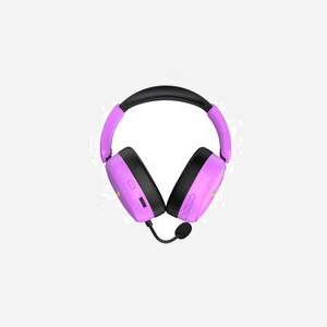 Casque Gaming HATOR Phoenix 2 Wireless Violet - Audio 10-44000Hz, Bluetooth 5.4, Micro amovible, Réduction de bruit Active, Batterie 45h, USB Type-C - Miniature 2
