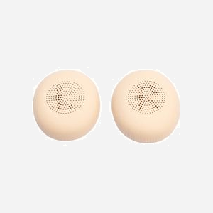 Jabra 14101-78 : Set de 6 Coussinets d'écouteurs beige pour micro-casques Jabra Evolve2 40 et Evolve2 65 (102x103x145mm, 392.4g)