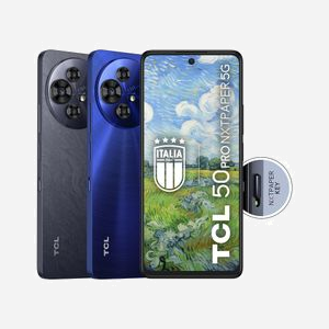 TCL 50 Pro NXTPAPER 5G Bleu : Écran 6.8" NXTPAPER 120Hz, MediaTek 6300, 8GB RAM, 512GB stockage, Caméra 108MP, Android 14, Double SIM, 5010mAh - Miniature 4