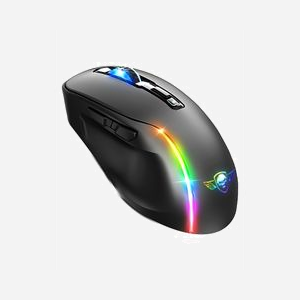 Spirit of Gamer Elite M50 Souris Gaming Tri-Mode 8000 DPI Pixart 3320, 6 Boutons Programmables, RGB 16.8M Couleurs, Batterie 600mAh, USB-C - Miniature 3