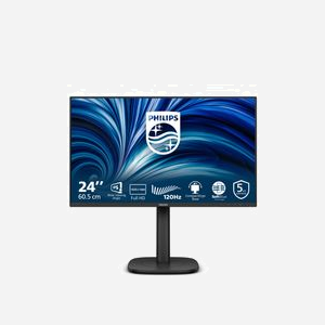 Philips 24B2N3200J/00 écran PC 23.8" (60,5 cm) Full HD 1920x1080 LCD 120 Hz avec SoftBlue, antiscintillement et montage VESA noir - Miniature 1