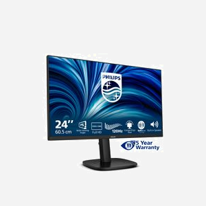 Philips 24B2N3200J/00 écran PC 23.8" (60,5 cm) Full HD 1920x1080 LCD 120 Hz avec SoftBlue, antiscintillement et montage VESA noir - Miniature 4