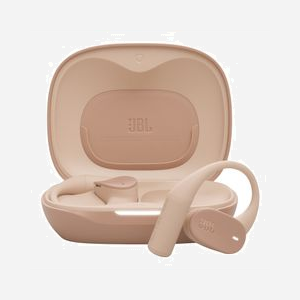 Casque JBL Sense Lite Beige - Écouteurs Bluetooth 5.4 Intra-Aural Ouverts, IP54, 20-20000Hz, Autonomie 8h, Microphone Intégré, 83.5g - Miniature 1