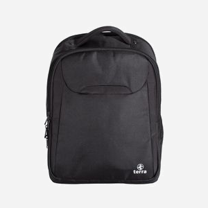 TERRA PRO812 Sac à Dos Noir pour Ordinateur Portable jusqu'à 17.3" (43.9cm), Polyester, Dimensions 350x200x500mm, Poids 1kg, Référence 1519277 - Miniature 1