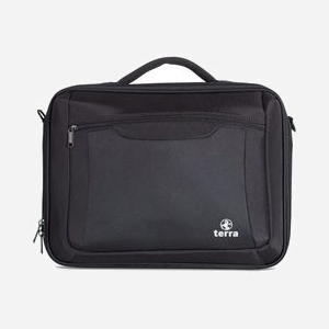 TERRA Housse de Protection 13.3" Noir (33.8cm) Polyester, Compatible Toutes Marques, 360x270x110mm, Référence 1510024, 600g - Miniature 1