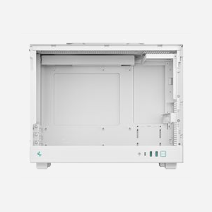 DeepCool CH160 PLUS WH Boîtier PC SFF Blanc, Micro ATX/Mini-ITX, Baies 3.5"/2.5", USB 3.2 Gen1/Gen2 Type-A/C, Vent. 120/140mm, Refroidissement liquide 120/240mm - Miniature 5