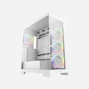Boîtier PC DeepCool CG580 4F V2 Blanc - Midi Tower ATX/microATX/ITX - 3x 120mm latéraux, 1x 120mm arrière - USB 3.2 Gen 1/Gen 2 Type-A/Type-C - Acier SGCC/ABS/Verre Trempé