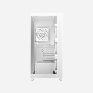 Boîtier PC DeepCool CG580 4F V2 Blanc - Midi Tower ATX/microATX/ITX - 3x 120mm latéraux, 1x 120mm arrière - USB 3.2 Gen 1/Gen 2 Type-A/Type-C - Acier SGCC/ABS/Verre Trempé - Miniature 3