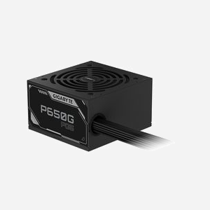 Alimentation GIGABYTE GP-P650G-PG5-EU 650W ATX 3.1 80 PLUS Gold, PFC Actif, Ventilateur 120mm HYB, Protections OVP/OPP/SCP/UVP, Câblage Non-Modulaire - Miniature 2
