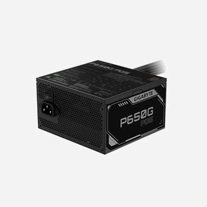 Alimentation GIGABYTE GP-P650G-PG5-EU 650W ATX 3.1 80 PLUS Gold, PFC Actif, Ventilateur 120mm HYB, Protections OVP/OPP/SCP/UVP, Câblage Non-Modulaire - Miniature 3