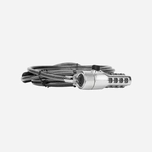 Targus ASP71GL - Câble de sécurité pour ordinateur portable, verrouillage à combinaison, câble acier galvanisé 1.9m, emplacement Kensington, noir. - Miniature 2