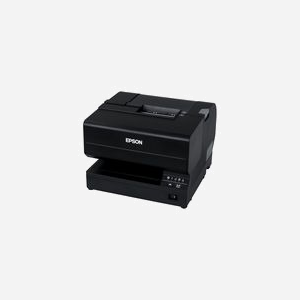 Epson TM-J7700 (C31CF70301PH) Imprimante POS Jet d'Encre 98mm/sec, 8.3cm Largeur Max, USB Type-B, Ethernet, USB 2.0, MTBF 180000h, Noir