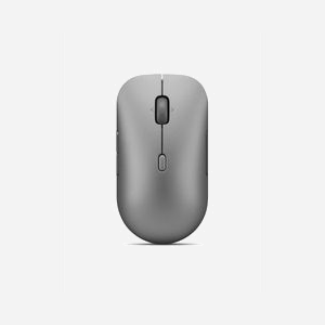Lenovo Pro Plus 6050 Souris Ambidextre Optique 2400 DPI 10 Boutons Programmables RF Sans Fil + Bluetooth 5.3 Gris - Miniature 1