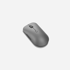 Lenovo Pro Plus 6050 Souris Ambidextre Optique 2400 DPI 10 Boutons Programmables RF Sans Fil + Bluetooth 5.3 Gris - Miniature 4
