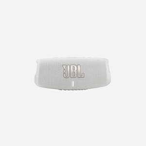 JBL Charge 5 Blanc - Enceinte Portable Stéréo 30W RMS - Bluetooth 5.1 - IP67 - Batterie 7500mAh 20h Autonomie - Woofer 90mm/Tweeter 20mm - Android/iOS - Miniature 2