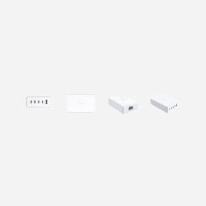 D-Link DCF-241 Chargeur Secteur Universel 140W Power Delivery 3.1, 4x USB-C (100W/100W/30W) + 1x USB-A 3.2 Gen 1 (22.5W), Quick Charge 4/3.0, GaN, Protections Multiples. - Miniature 2
