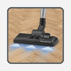 Rowenta Compact Power RO3953EA : Aspirateur Traineau 900W, Capacité 3L, Filtre Hygiénique, Tube Télescopique Métal, Rayon d'Action 8.8m, 79 dB, Rouge - Miniature 4
