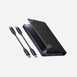 DLH DY-BE5255 Batterie Externe 5000mAh Noir, USB Type-C, Sortie 12W, Câble USB-C inclus, 121x77x14mm, 153g, Compatibilité Mobile/Smartphone