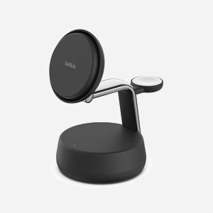 Belkin WIZ040KQCH - Chargeur Intérieur USB Type-C 45W avec Qi2, Recharge Sans Fil 25W, Compatible Smartphones/Smartwatches/Fitness Trackers, Câble 1.5m - Miniature 2