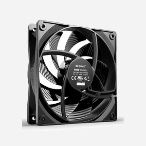 be quiet! Pure Wings 3 120mm PWM High-Speed Triple Pack (BL140) - Ventilateur 120mm, 2100 tr/min, 30.9 dB, 59.6 CFM, Palier lisse, MTTF 80000h - Miniature 2