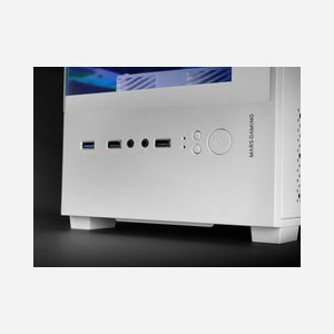 Mars Gaming MC-SE2W Mini Tower PC Blanc, Micro ATX/Mini-ITX, 1x120mm AR, USB 3.2 Gen 1, Vitre Trempée, RGB, Refroidissement Liquide 120/240mm - Miniature 5
