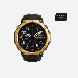 Montre connectée Amazfit T-Rex 3 Pro 3,81 cm (1,5") AMOLED 480 x 480 pixels écran tactile Zepp OS GPS Wi-Fi batterie 700 mAh bracelet silicone noir 48 mm étanche - Miniature 1