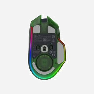 Razer Basilisk V3 Pro - Souris Gaming Optique 35000 DPI RF Wireless/Bluetooth/USB Type-A, 11 Boutons, 70G, Batterie 210h, Vert - Miniature 5