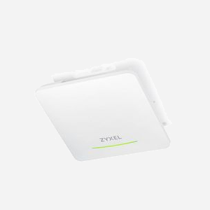Zyxel NWA50BE PRO Point d'accès WiFi 6E (2.4/5/6 GHz) 5764 Mbit/s MU-MIMO, 1xGbE PoE, WPA3, Montage Plafond, Antenne Interne 3dBi - Miniature 5