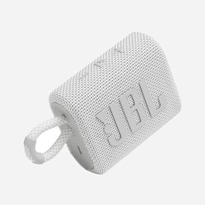 Triton JBL GO 3 Blanc - Haut-parleur Bluetooth 5.1 4.2W RMS, Woofer 4.7cm, IP67, Autonomie 5h, USB-C, Fréquence 110-20000Hz - Miniature 3