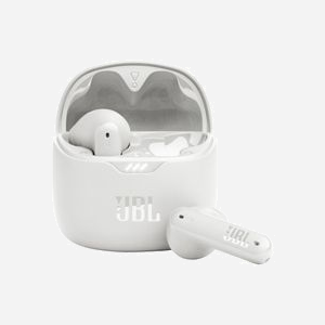 Triton JBL Tune Flex Écouteurs True Wireless Stereo (TWS) Blanc : Bluetooth 5.2, JBL Pure Bass, Réduction de Bruit Active, 4 mics, IPX4, Autonomie 32h