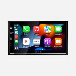 Kenwood DMX7722DABS Autoradio Numérique 2 DIN, Écran Tactile LED 6.8", DAB+, Bluetooth, WiFi Bi-bande, Apple CarPlay & Android Auto, USB, Formats AAC/FLAC/MP3 - Miniature 1